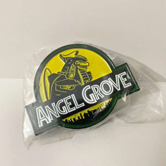 Power Rangers Angel Grove Enamel Metal Pin Double Rubber Backing - Picture 2 of 7